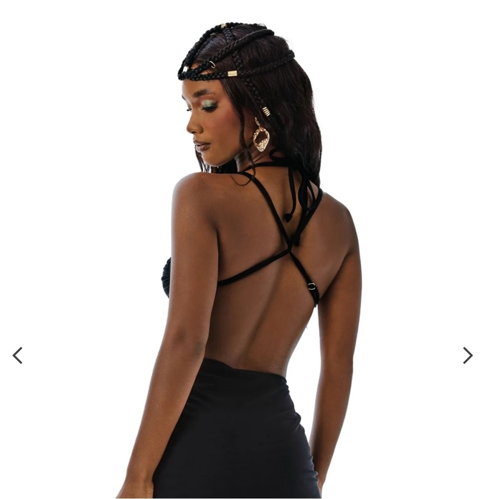 Sincerely Ria Safi Top In Noir - Picture 3 of 7